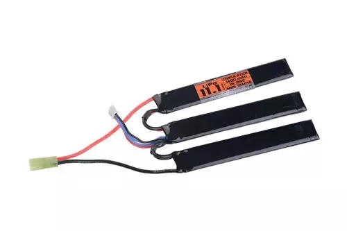 LiPo 11.1V Valken Energy 1400mAh 15/25C batterij (3-module)