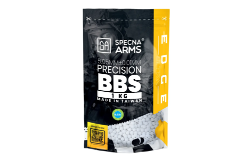 Precisiekogels 0,32g Specna Arms EDGE ULTRA™ BIO - 1 kg - wit