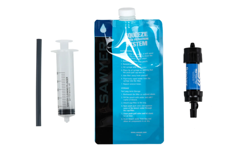 Sawyer Mini Waterfiltersysteem Blauw