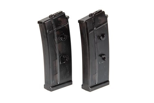 Set of 2 Mid-Cap 100 BB Magazines for SIG552 Replica