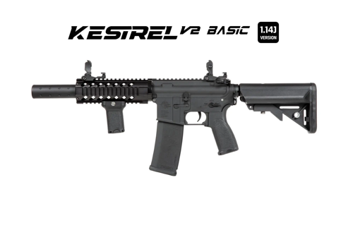Specna Arms SA-E11 EDGE™ Kestrel™ ETU 1.14 J ASG Karabijn Zwart
