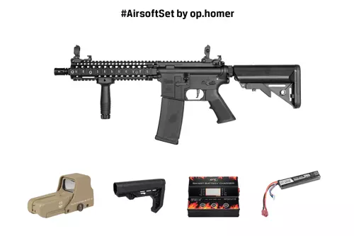 #AirsoftSet by op.homer - Daniel Defense® MK18 SA-E19 EDGE 2.0™ + accessories
