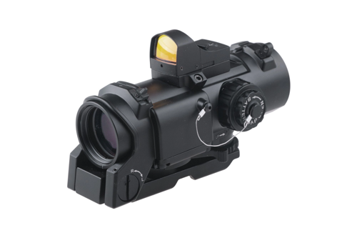 4x32E Scope with Micro Red Dot Sight - Black