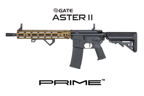 Airsoft rifle Specna Arms Daniel Defense® RIS III 12.5'' SA-P28 Prime™ Aster II ETU with brushless motor Chaos Bronze