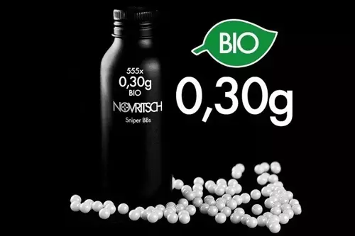 BBs biodegradable 0.30g Novritsch Sniper 555 pcs