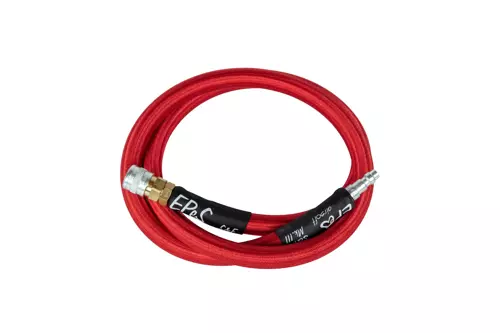 HPA S&F Hose Mk.III with braided cover 100 cm - Red