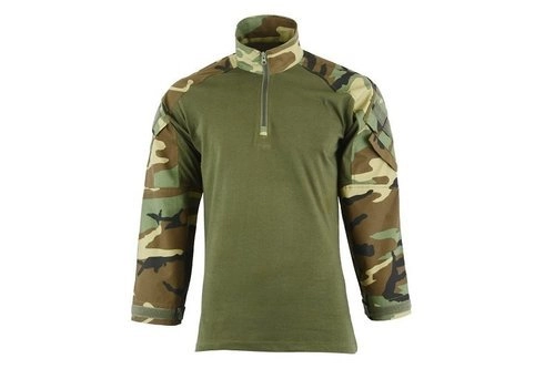 Hybrid Tactical Combat Shirt - Woodland