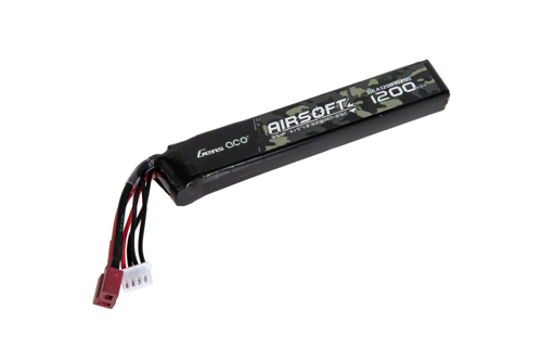 Li-Po Gens ace 25C 1200mAh 3S1P 11.1V battery - T Deans