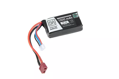 Batterie LiPo 7.4V 1300mAh 15/30C DEAN SPECNA ARMS