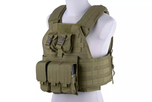 Plate Carrier Tactical Vest - Olive Drab