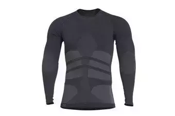 Plexis Thermal Long Sleeve Shirt - Black