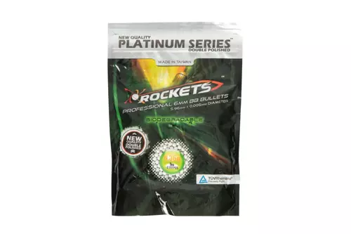 Rockets Platinum Series 0.36g BIO BBs - 1kg