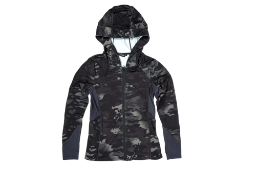 Stretch Parka Hoodie - Multicam Black