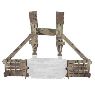 Wosport ARC Multicam Chest Rig Set