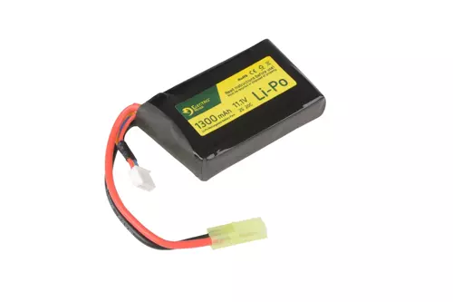 Batterie LiPo 11,1V 1300mAh 20/40C ; taille de la batterie AN/PEQ
