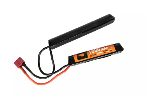 Batterie NiMH 8.4V 1600mAh 7S - Nunchuck - T-Connect (Deans)