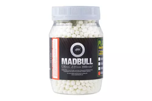 Billes Bio Tracer Degradable 0.30g Madbull PLA 2000 pièces - Vert