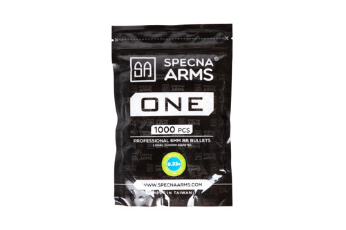 Billes biodegradable 0.32g Specna Arms ONE ™ 1000 pièces