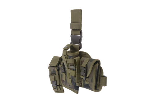 Panneau de cuisse modulaire avec holster - wz.93 Forest Panther