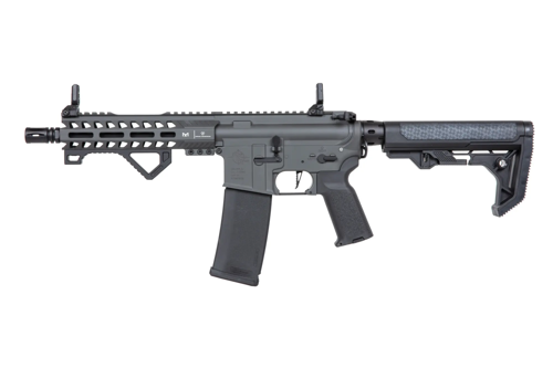 Specna Arms RRA &amp; SI SA-E17-L Light Ops Stock EDGE™ HAL ETU™ Chaos Grey airsoft Carbine