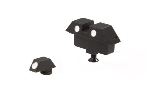 Set fluorescerende vizieren voor de G17 TM-replica – wit