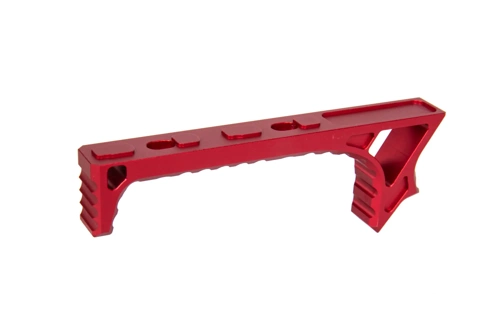 Hand Stop hoekgreep op Keymod rail Rood