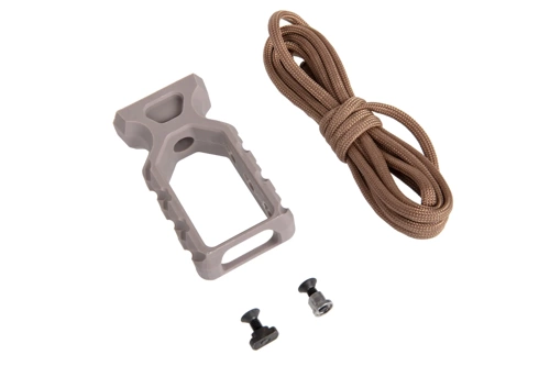 Chwyt pionowy PTG Paracord na KeyMod/M-LOK Tan