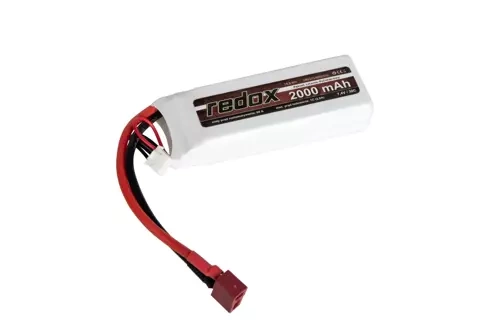 Redox LiPo 2000 mAh 7,4V Cube - Deans