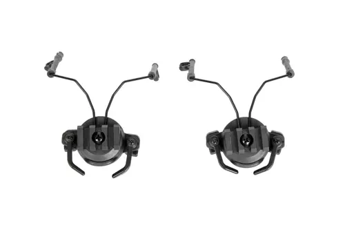 Koptelefoonbevestiging voor EX type helmen (19-21mm) - zwart