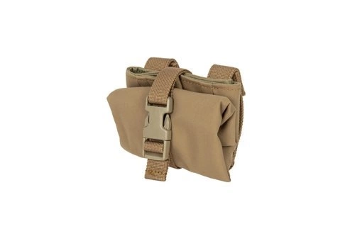 Foldable magazine dump pouch - Coyote Brown