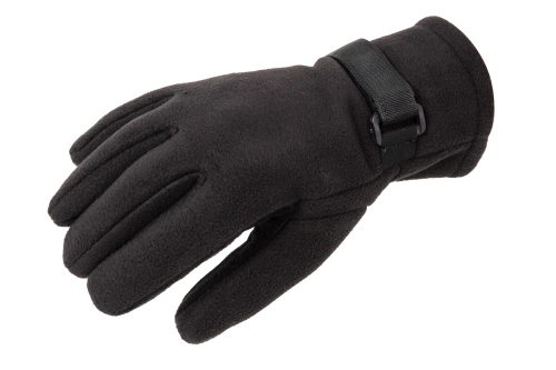 Guantes de forro polar con membrana Texar Negro