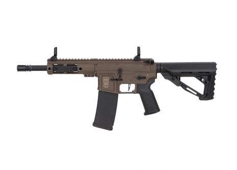 Specna Arms M4/M16 SA-F04 FLEX Gen.2 BLDC AEG Airsoft Aanvalsgeweer 9.5" - Full Dark Bronze