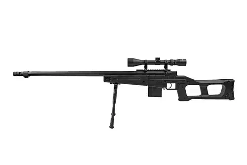 MB4409D sniper rifle replica - with scope and bipod