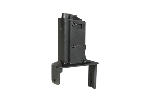 ICS MC-250 PDW adapter for drum magazine – Black