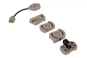 Éclairage tactique MLS3 - terre noire