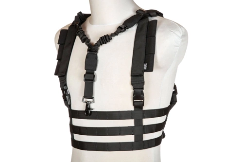 Sling Chest Rig Cotherium Tactical Vest - black