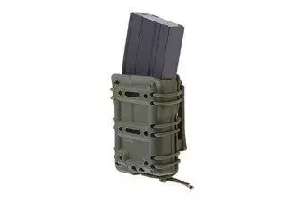 Pochette ouverte en V (B) pour chargeur 5,56 - vert olive