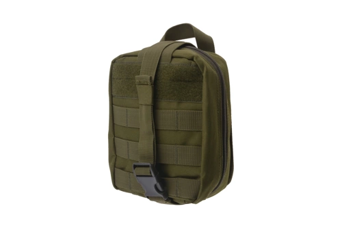 MOLLE ripped first aid kit - olive green