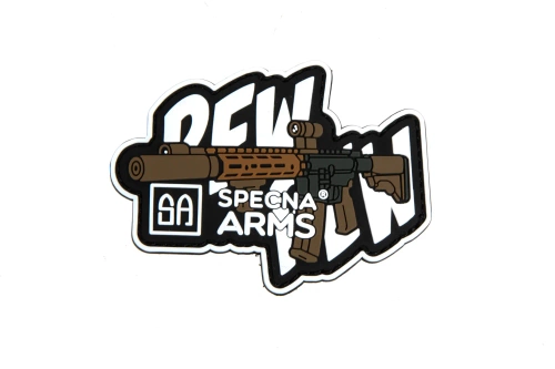 Patch Specna Arms Pew Pew Noir et Blanc