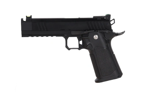 Arcturus Hi-Capa Tempest 4.3" Duty Grade GBB-pistool (compensator) - Zwart