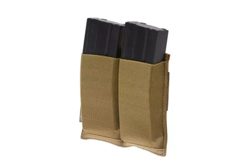 Speed type double pouch for M4/M16 magazines - coyote brown