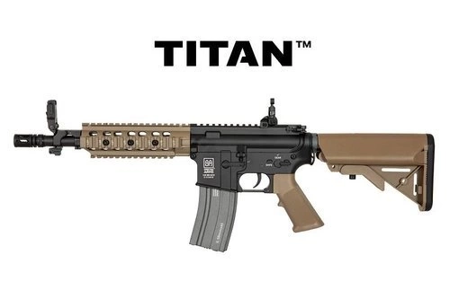 Réplique de fusil d'assaut SA-B04 ONE™ TITAN™ V2 Custom - Half-Tan