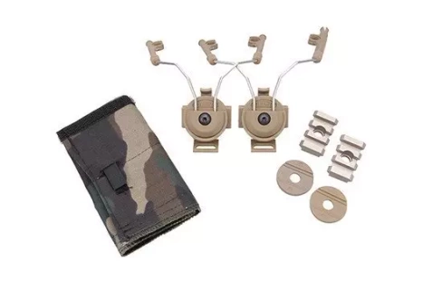 Helmet mount for the COMTAC headset