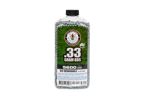 BBs biodegradable 0.33g G&G 5600 pcs