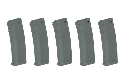 Set van 5 S-Mag Hi-Cap magazijnen voor 380 kogels - Chaos Grey