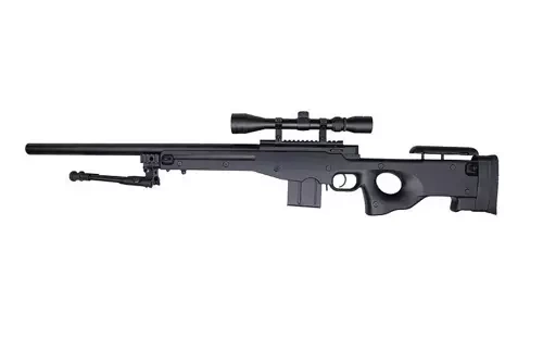 4401D sniper rifle replica with scope and bipod