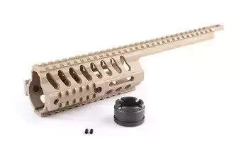 Front RIS 6 do replik typu M4/M16 - tan"
