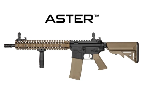 Replika karabinka Daniel Defense® M4A1 SA-E26 EDGE 2.0™ GATE ASTER- Chaos Bronze