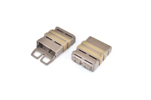 Two FAST-type magazine pouches for STANAG magazines – Dark Earth