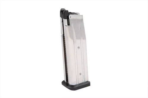 Gas magazine 31 balls for Hi-Capa pistol replica - silver